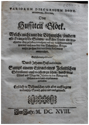 (Hussitenglock) Titelblatt